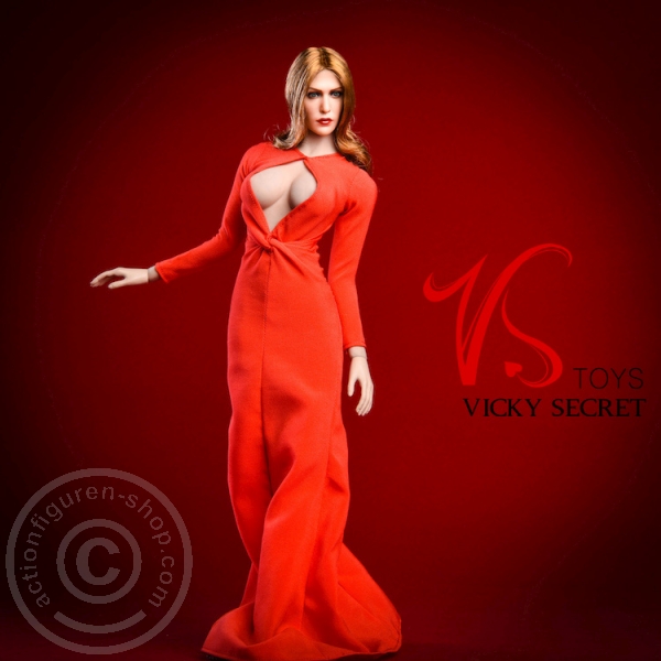 VST18xG31-13 Olsen Evening Dress - red