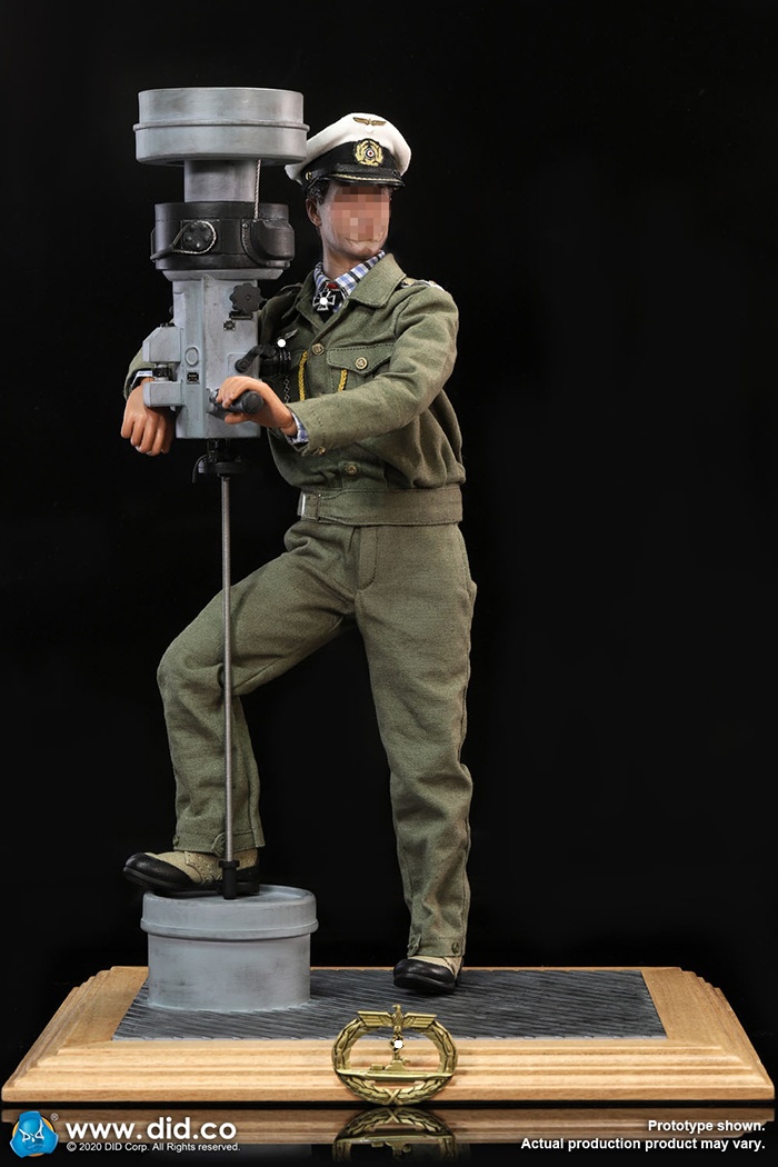 E60058-18 German U-Boat Periscope Diorama Set w/ extra Head
