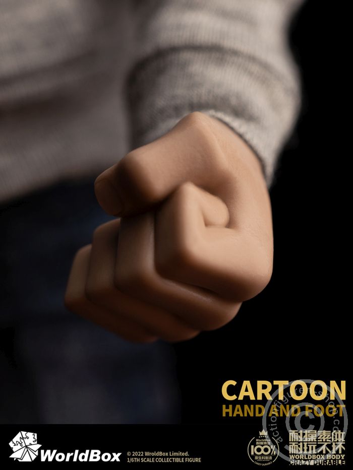 Cartoon Hand and Foot Set