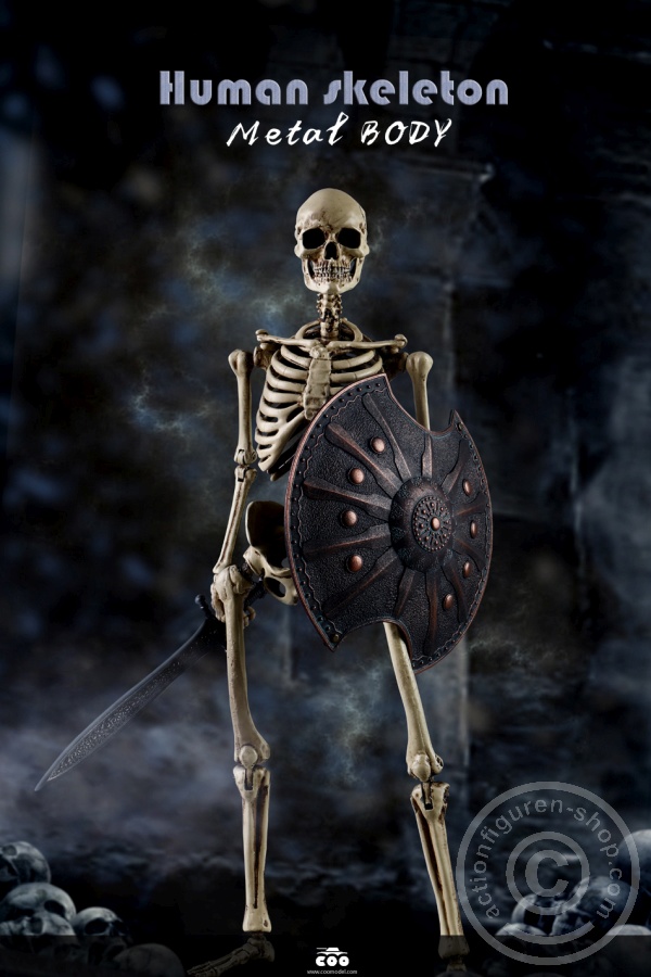 COOBS011-15I2O45k1kPiWnk The Human Skeleton - DIECAST ALLOY - Attention: with 2 left feet