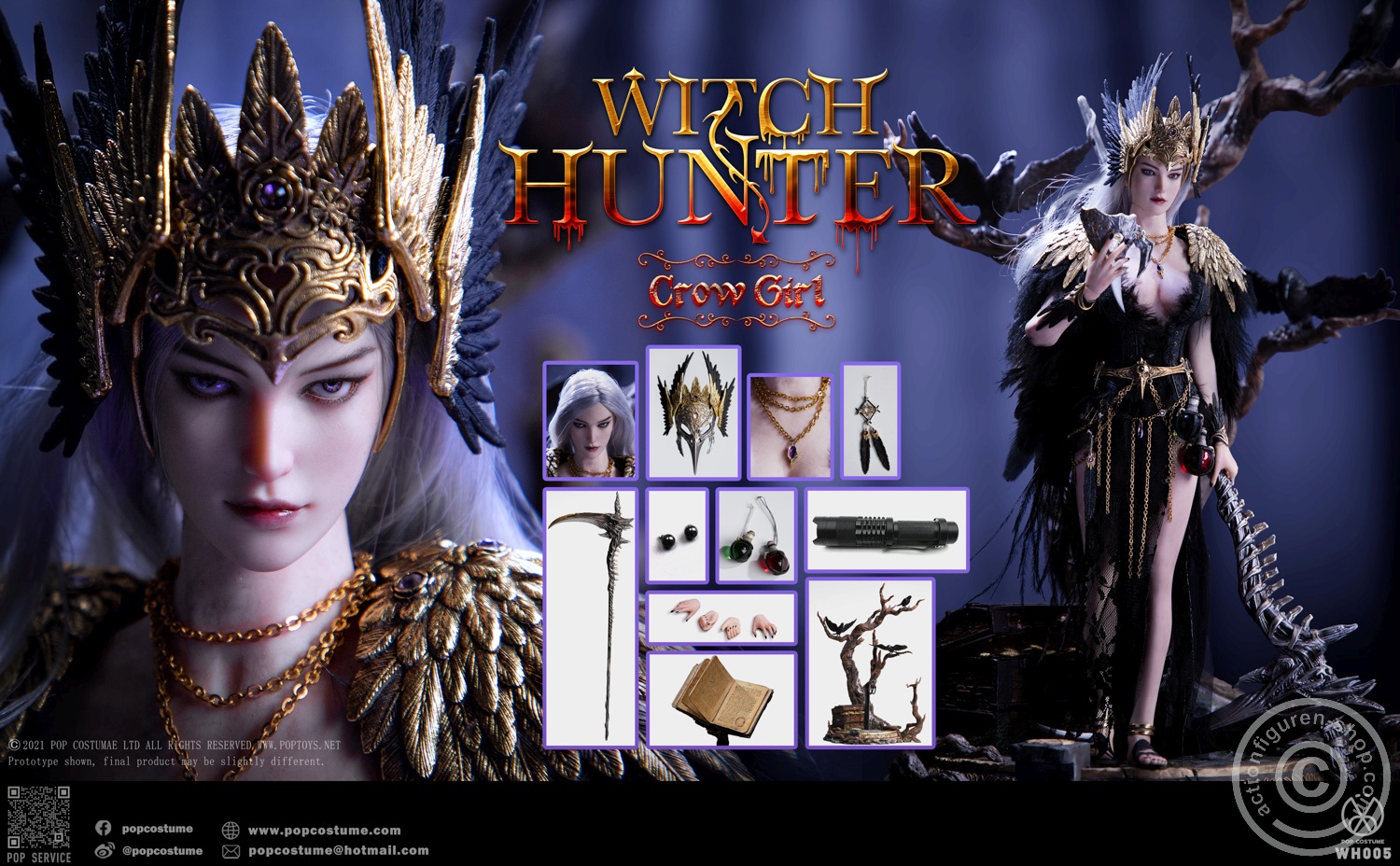 Witch Hunter Series - The Crow Girl Deluxe Version Witch Hunter Series - The Crow Girl Deluxe Version