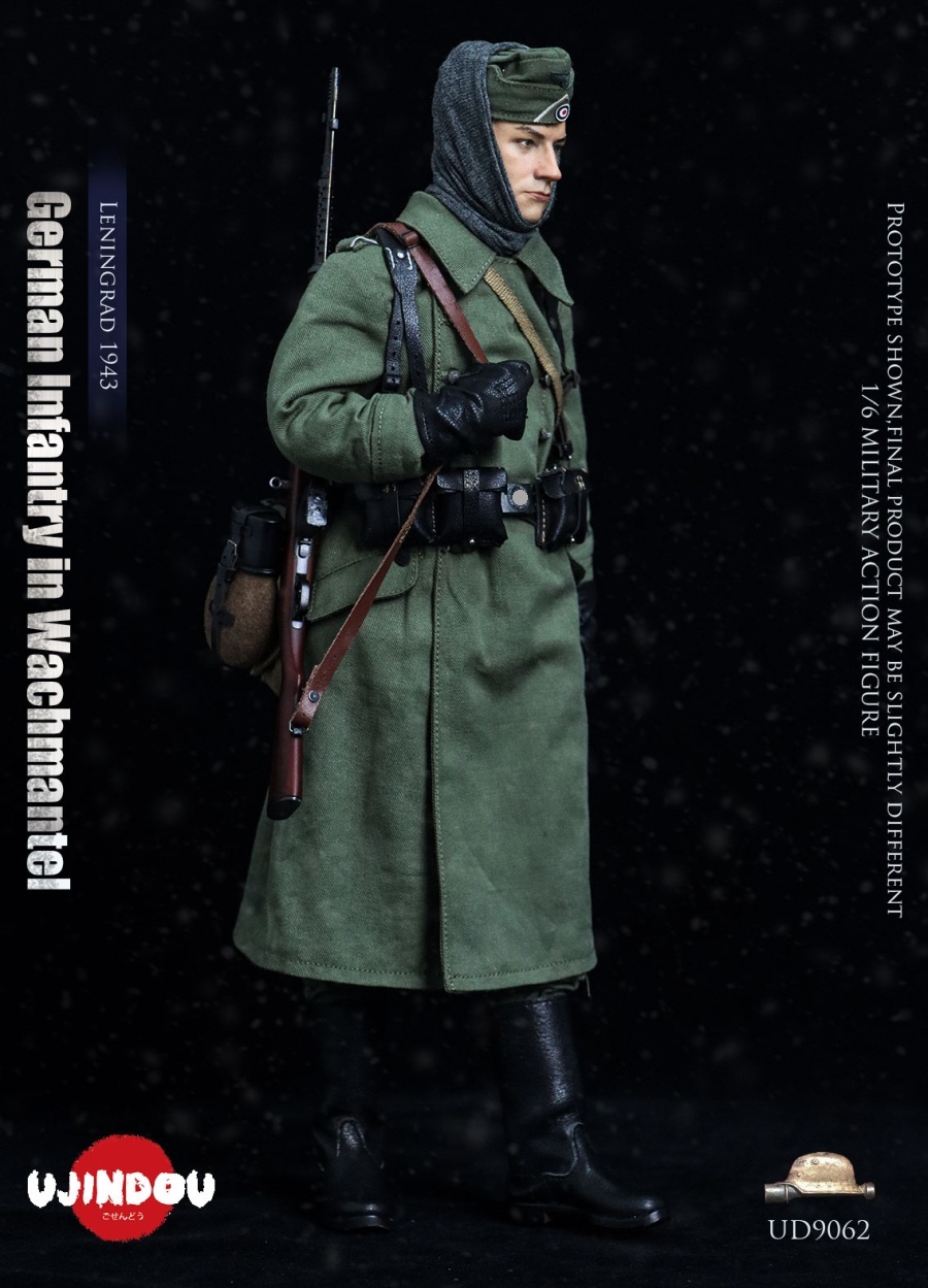 German Infantry - Wachmannschaft - w/ Wachmantel - Leningrad 1943 - in 1/6 scale