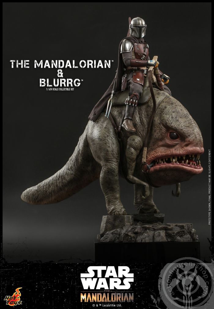 Star Wars: The Mandalorian - Mandalorian & Blurrg - TMS046 Star Wars: The Mandalorian - Mandalorian & Blurrg - TMS046