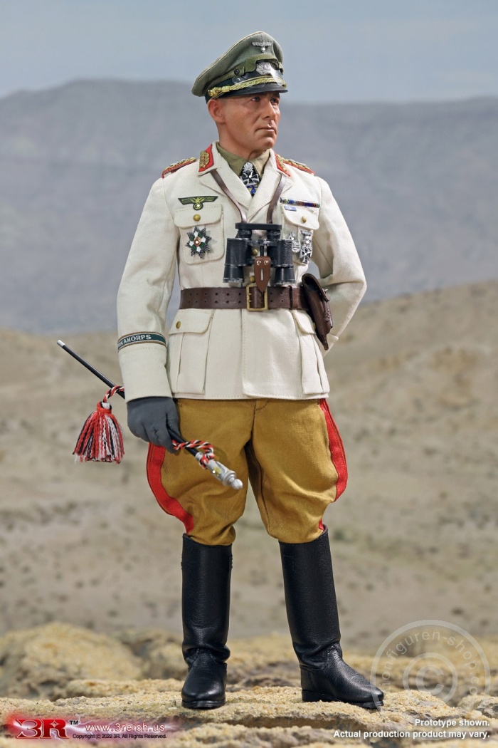 Erwin Rommel - The Desert Fox - Field Marshal of DAK - damaged Box Erwin Rommel - The Desert Fox - Field Marshal of DAK - damaged Box