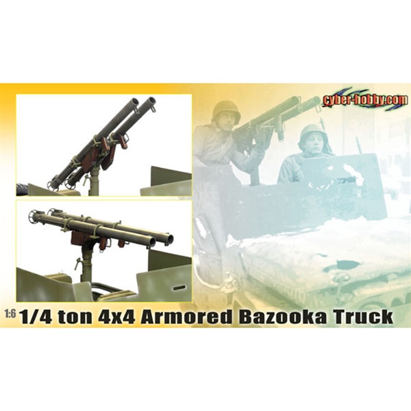 71442-06_p3O8YPqfVaoVxKt US Jeep 1/4 ton 4x4 Armored w/ Bazooka Truck