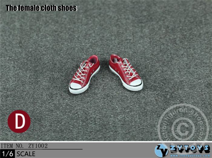 Female Sneakers - red