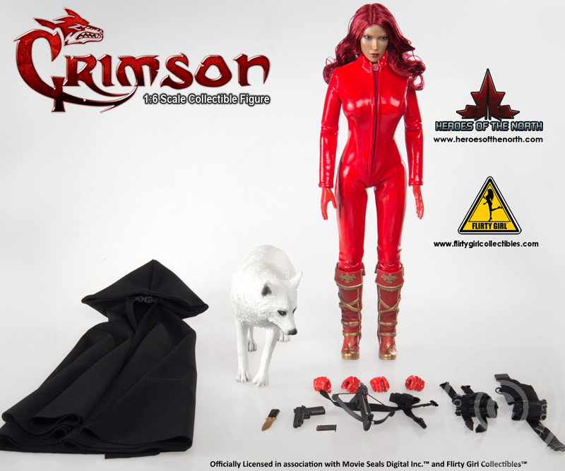 Crimson with Lupa - Heroes of the North