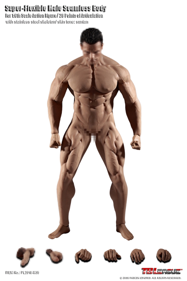 Super Flexibel Male Seamless Body