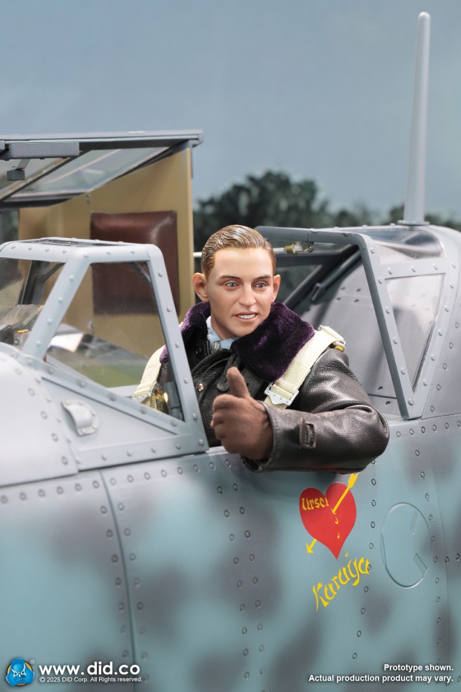 WWII German Bf-109G Cockpit (Grey Blue) - in 1/6 scale WWII German Bf-109G Cockpit (Grey Blue) - in 1/6 scale