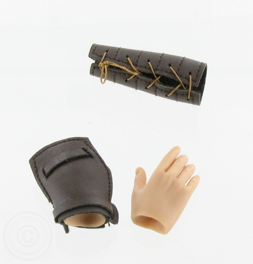 DC003-07-02 Hand- u. Armschutz + 1 Paar Hände