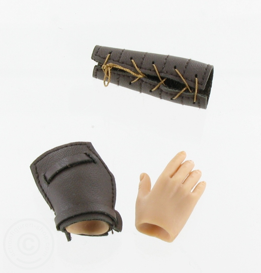 Hand- u. Armschutz + 1 Paar Hände