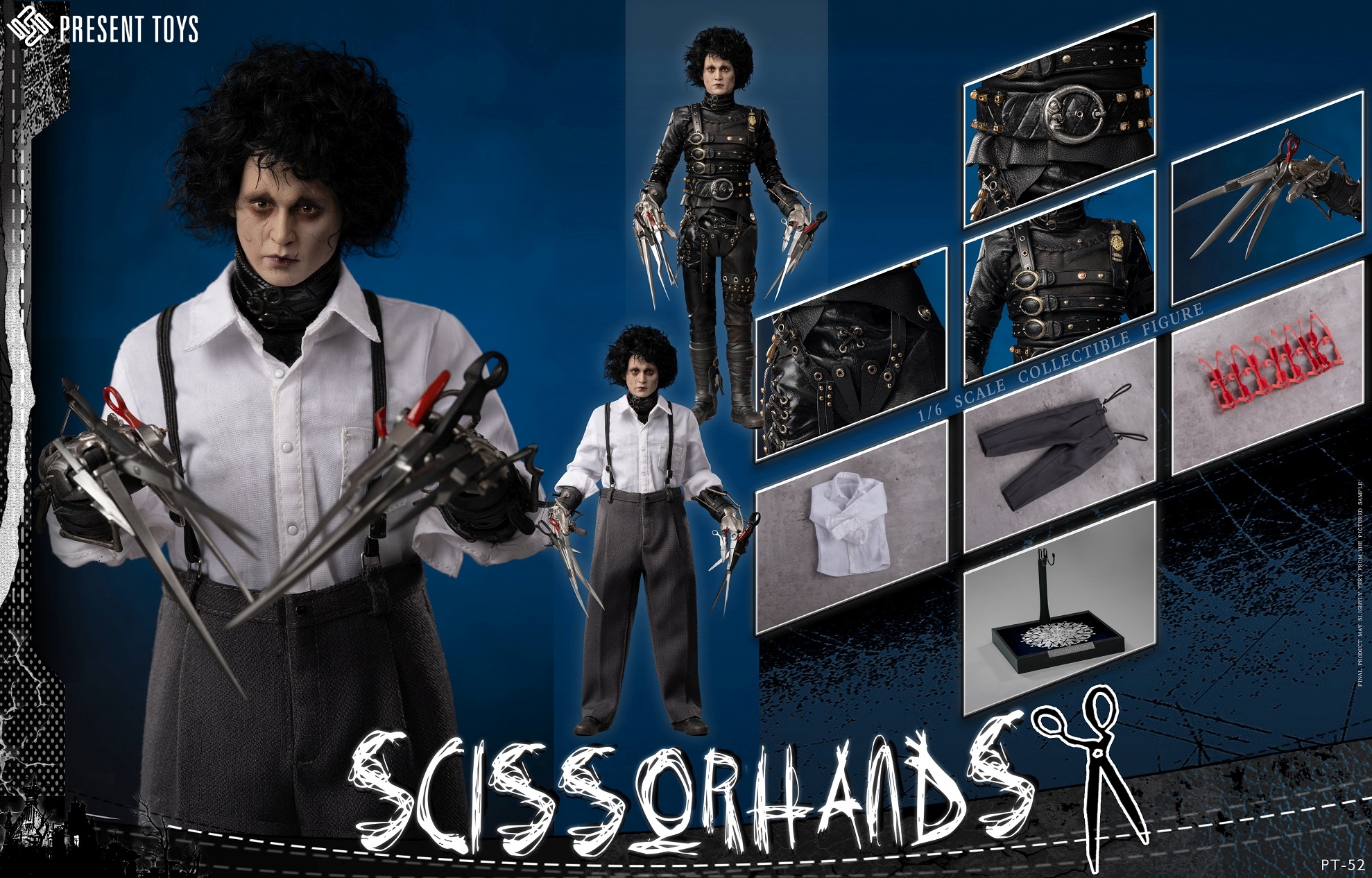 Scissorhands – Edward – in 1/6 scale Scissorhands – Edward – in 1/6 scale
