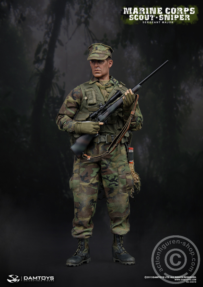DA93018-02 Marine Corps Scout Sniper - Sergeant Major