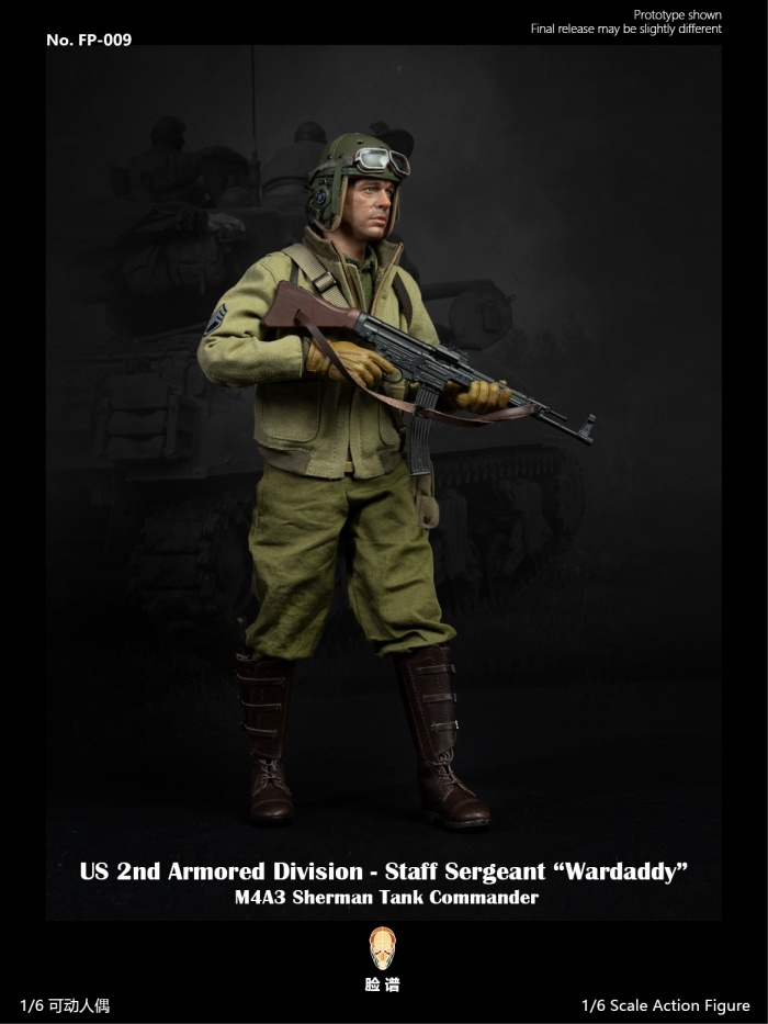 Wardaddy - Fury - US 2nd Armored Division - Standard Edition