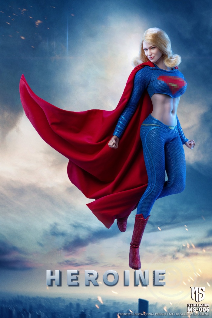 Super Girl - Heroine Head & Outfit Set