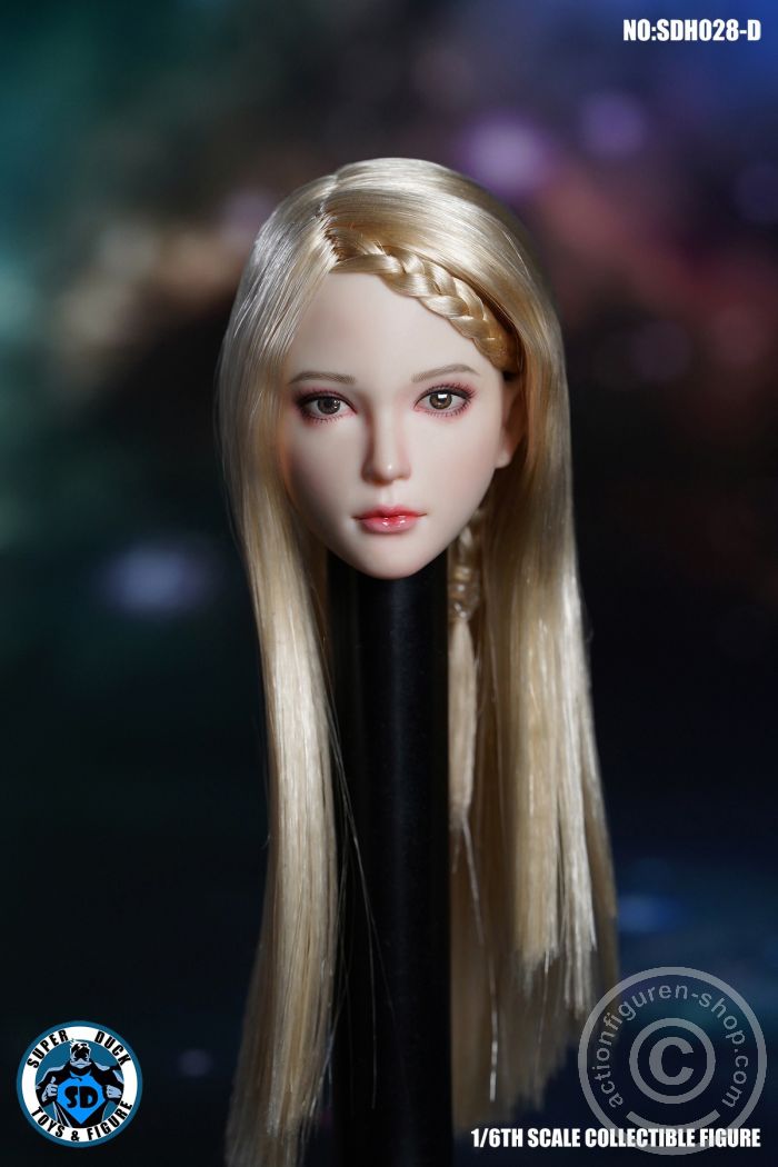 Female Head - Mel - long blonde Hair