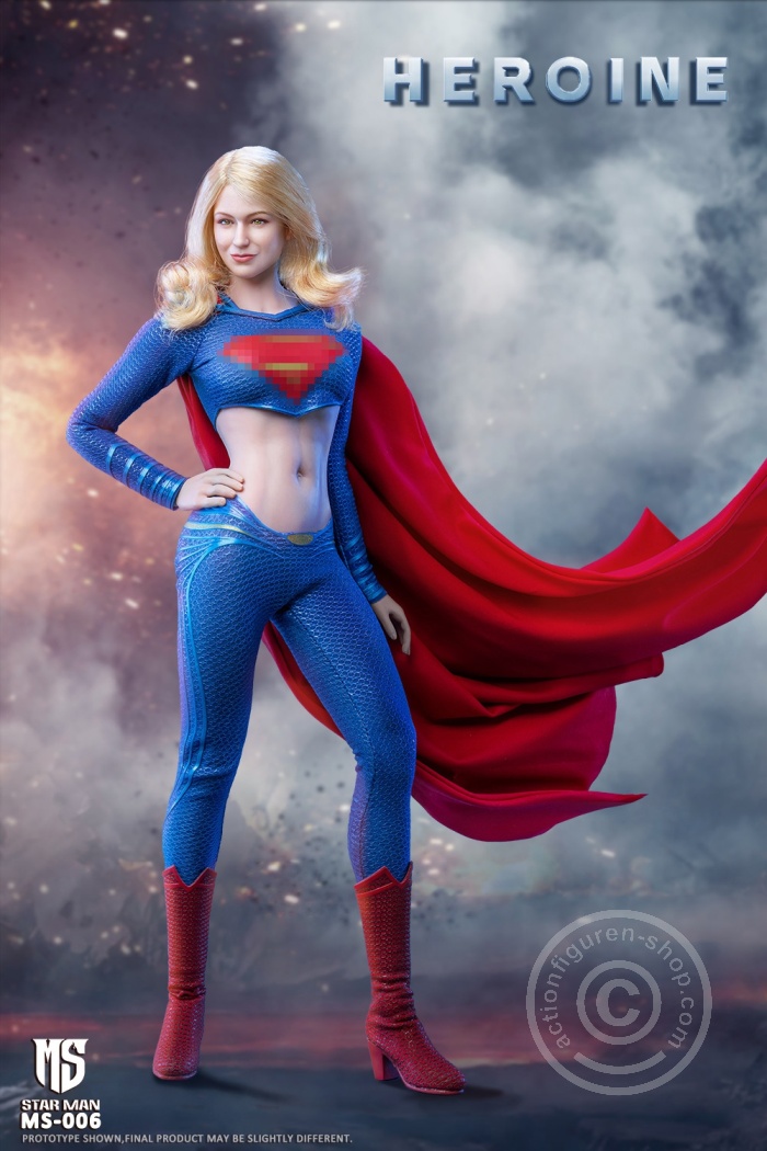 STM-S006-080RQHywBPCxTcJ Super Girl - Heroine Head & Outfit Set