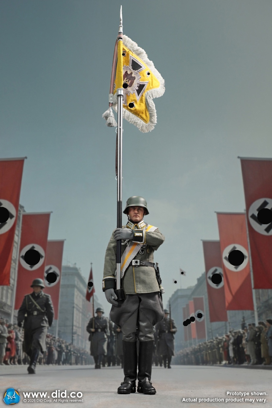 Anselm - WW II German - Cavalry Standard-Bearer - in 1:6 sale