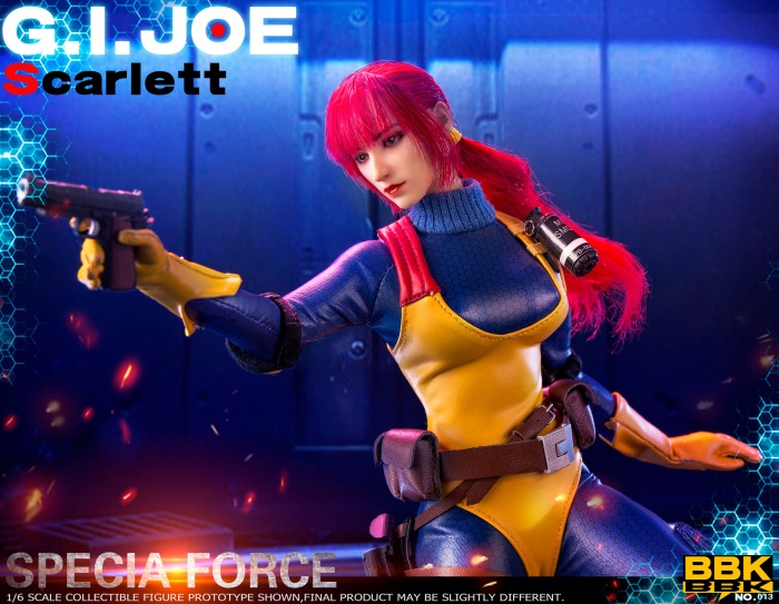 BBK013-11 Scarlett - GI-Joe Red Head Mannequin