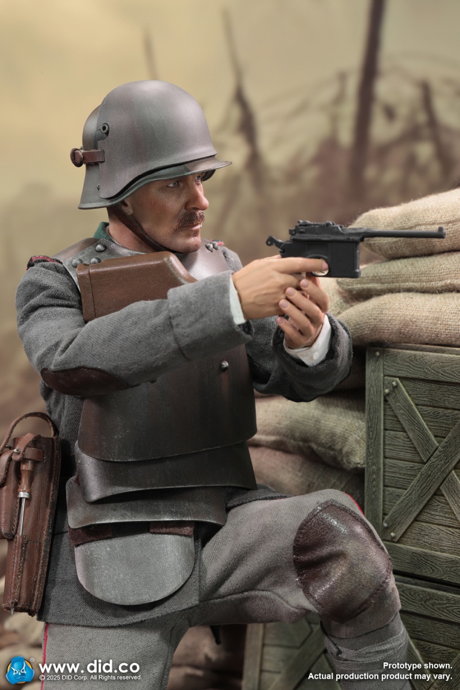 Arthur - WWI German MG08 Machine Gunner – in 1/6 scale Arthur - WWI German MG08 Machine Gunner – in 1/6 scale