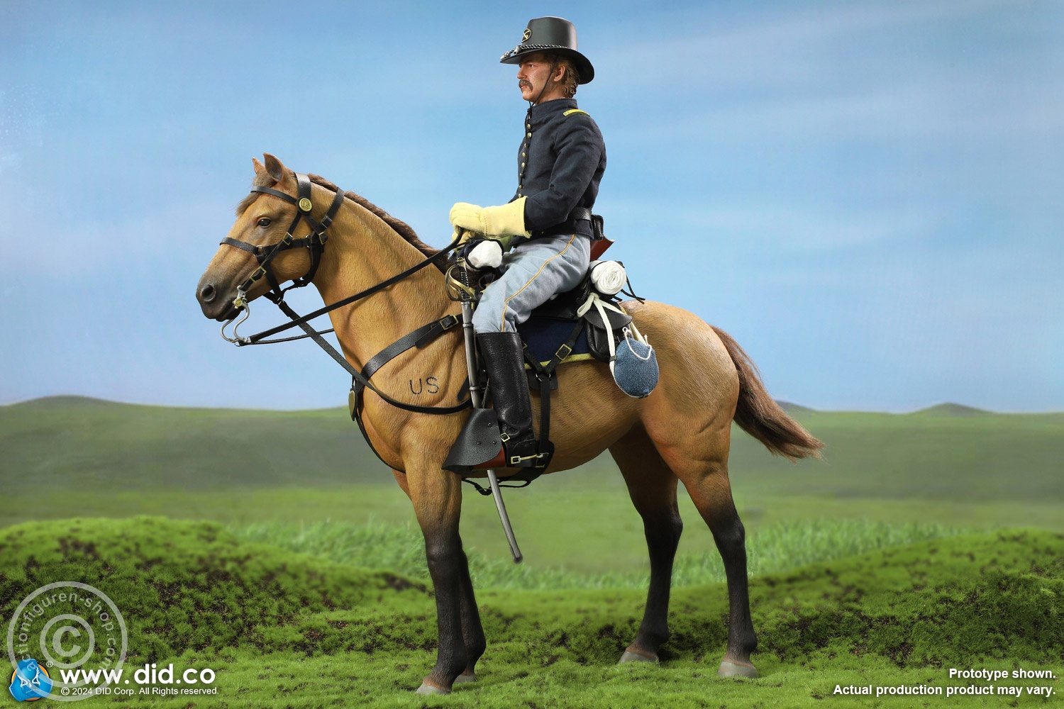 Civil War Brown War Horse (Standing) Civil War Brown War Horse (Standing)