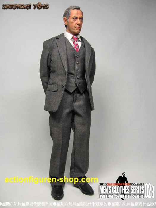 STMS02g-06 Men Suit Set 02 - grey