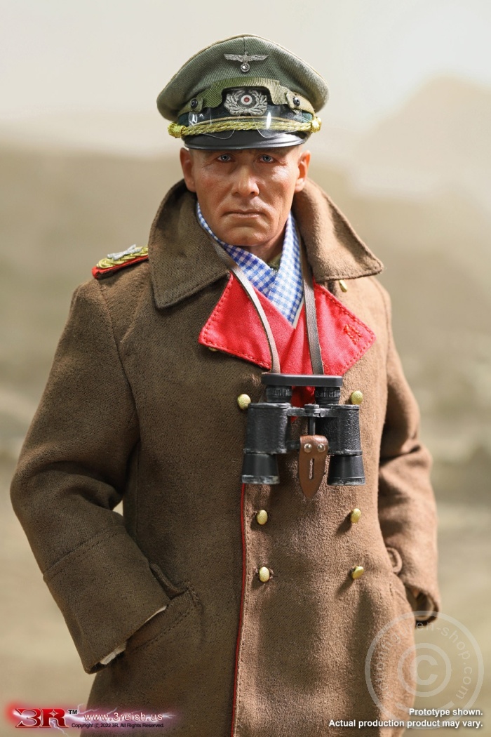 Erwin Rommel - The Desert Fox - Field Marshal of DAK - damaged Box Erwin Rommel - The Desert Fox - Field Marshal of DAK - damaged Box