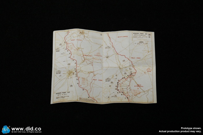 WWI War Desk Diorama Set