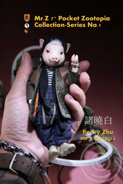 Porky Zhu - 7" Pocket Zootopia Series No.1