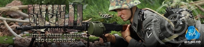 Otto - WWII German 12th SS Panzer Division MG42 Gunner