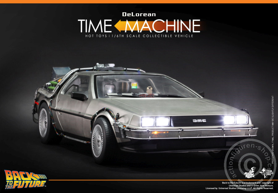 176178-02 Back to the Future - DeLorean Time Machine