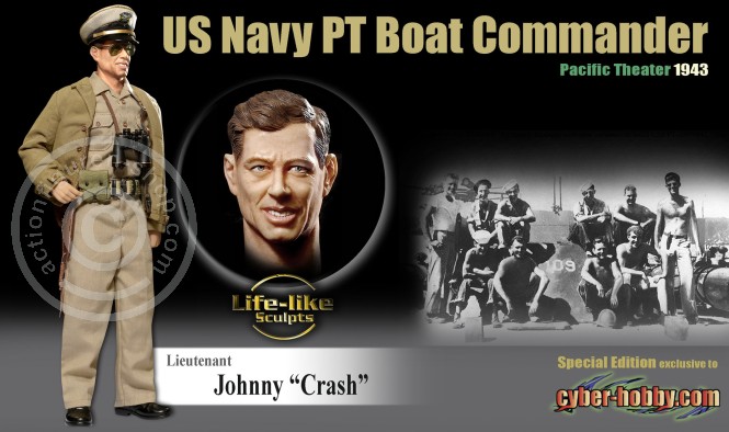 US Navy PT Boat Commander - JFK - Excluisve