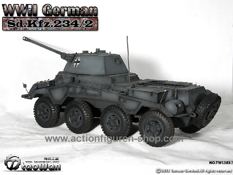 TW1103-2_04 Sd.Kfz.234/2 - Metall (grau)