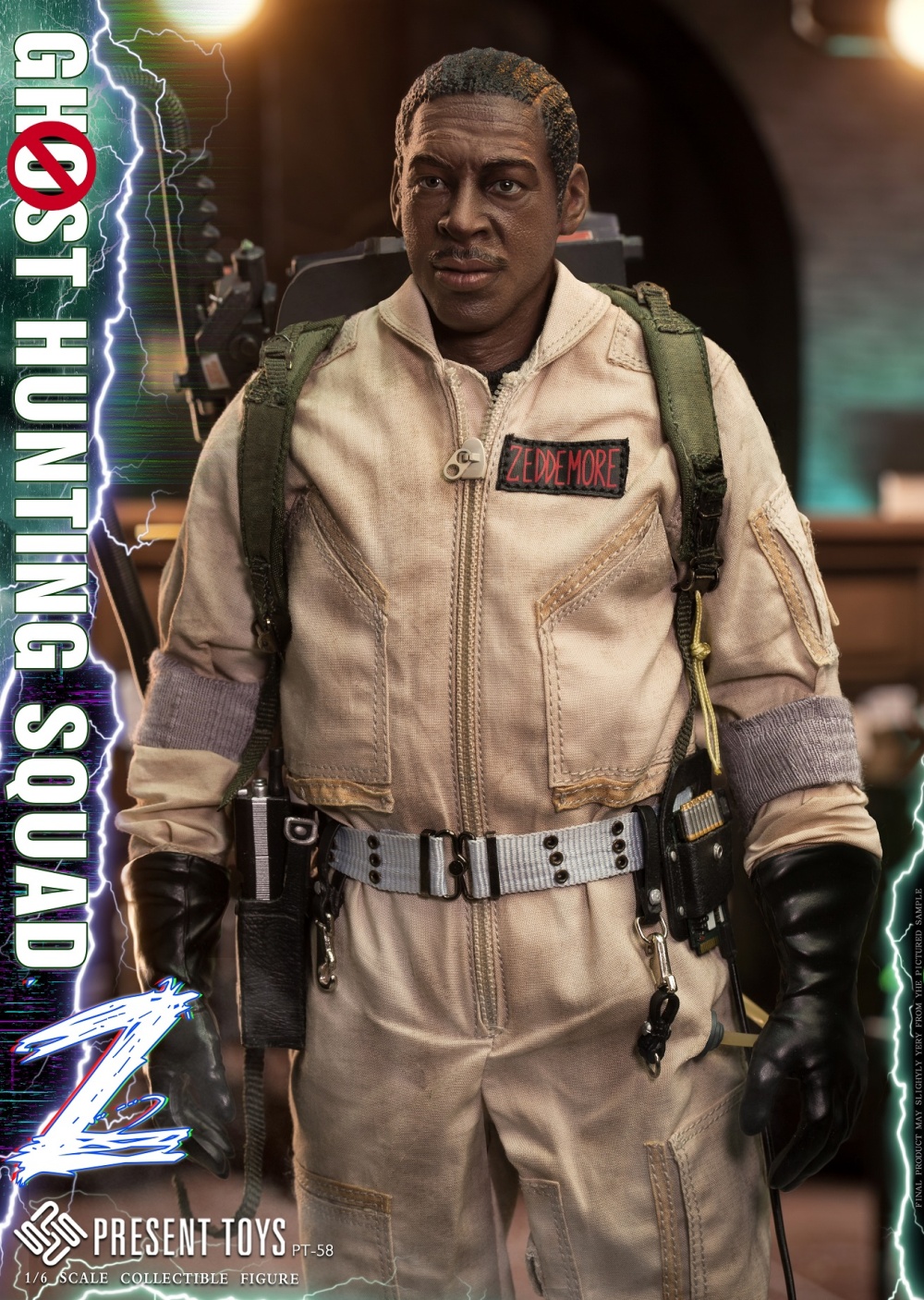 Ghost Hunting Squad - Winston Zeddmore - in 1/6 scale Ghost Hunting Squad - Winston Zeddmore - in 1/6 scale