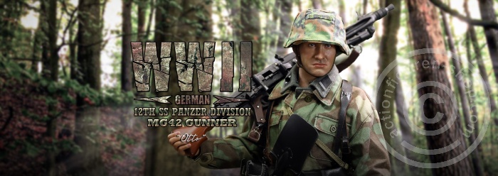 Otto - WWII German 12th SS Panzer Division MG42 Gunner Otto - WWII German 12th SS Panzer Division MG42 Gunner