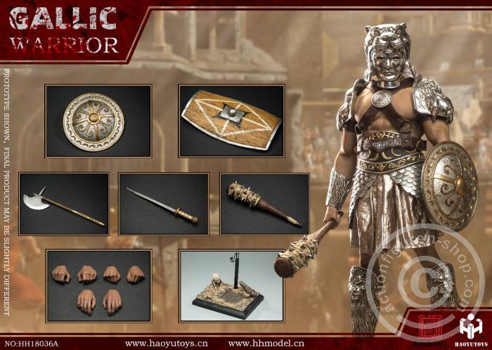 Gallic Warrior - Silver Version
