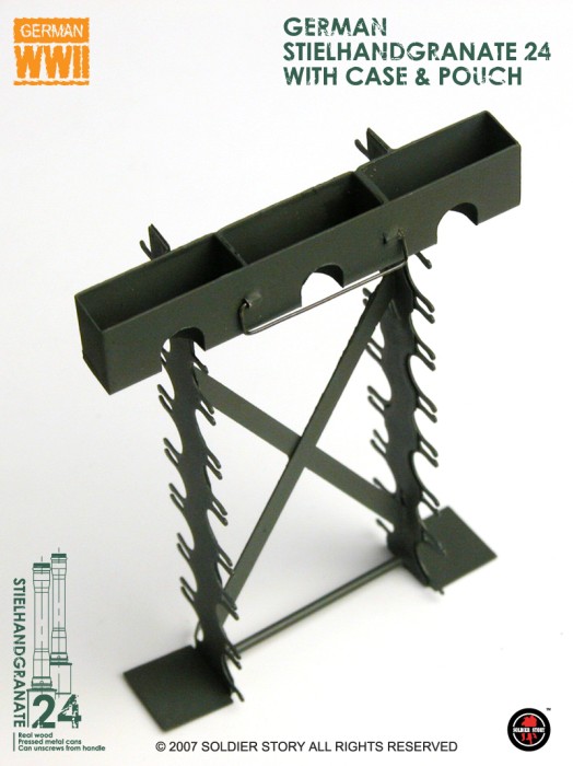 SSt-M24-15 Stielhandgranate 24 mit Packkasten