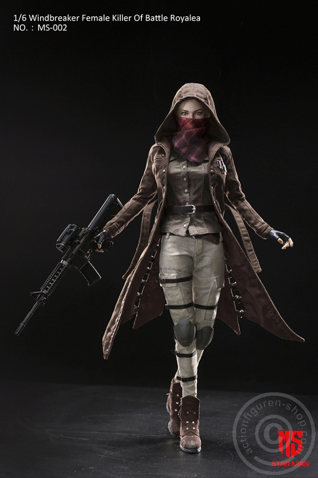 STM-S002-13 Windbreaker Female Killer Of Battle Royale