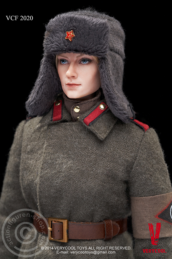 Soviet Red Army Female Soldier