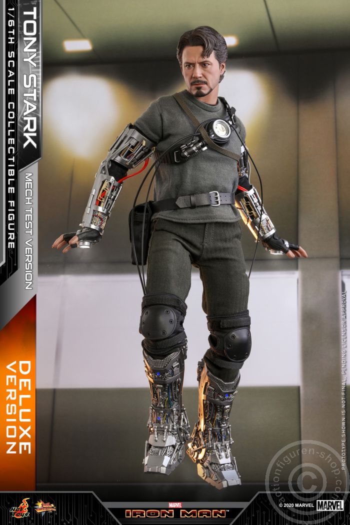 Iron Man - Tony Stark (Mech Test Version) - Deluxe Version - MMS582