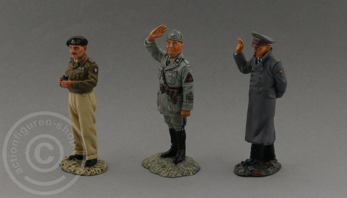 Montgomery & Hitler and Mussolini
