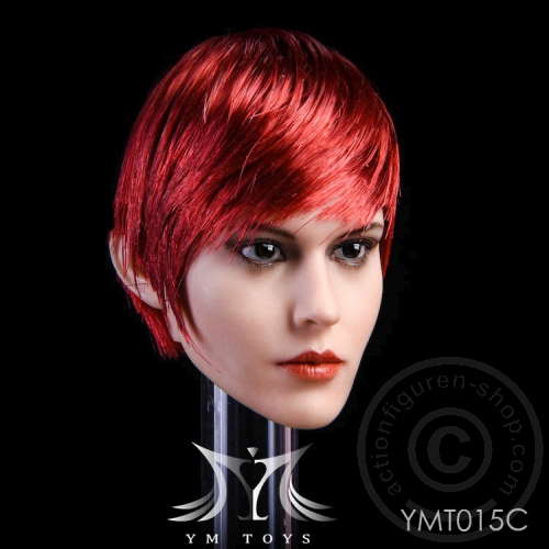 YMT-15C-04 Kopf - rote kurze Haare