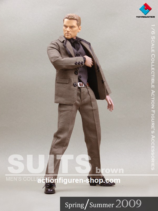 TMMS1-07 Men Suits Set - Brown