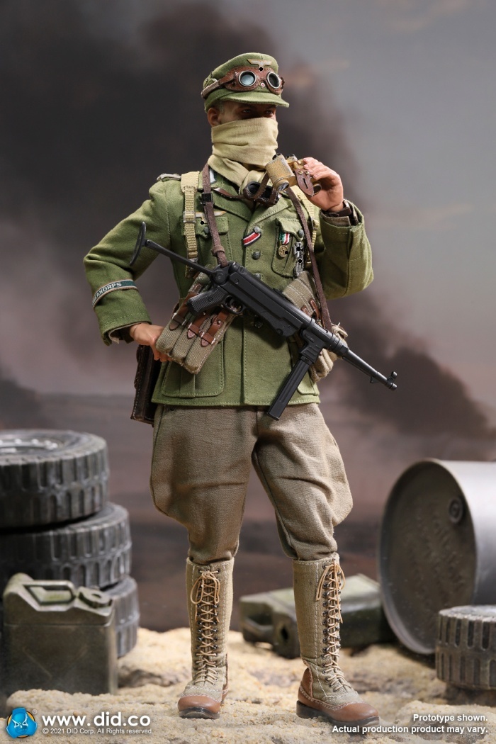 Wilhelm - WWII German Afrika Korps Infantry Captain