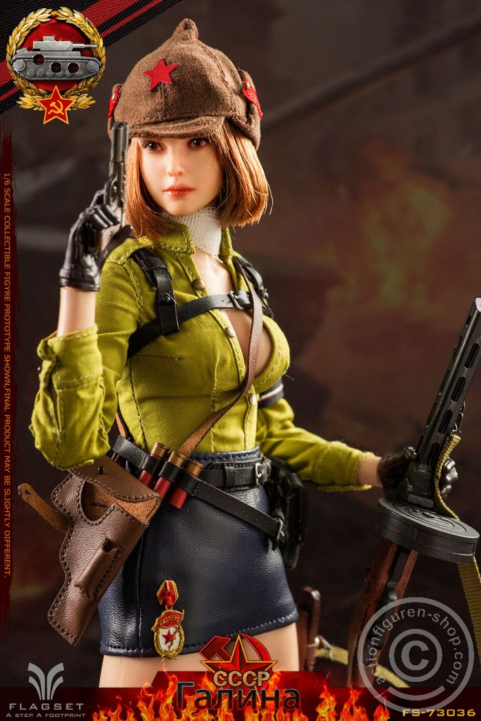 FS73036-12 Galina - Sexy Russian Soldier Girl