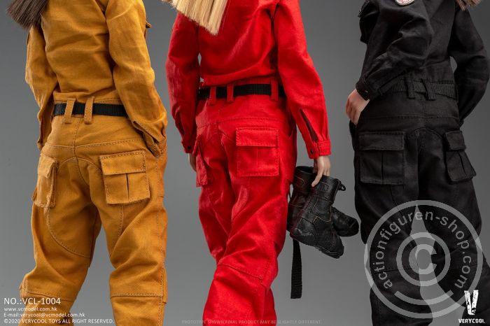 Female Work-Wear - Set - red