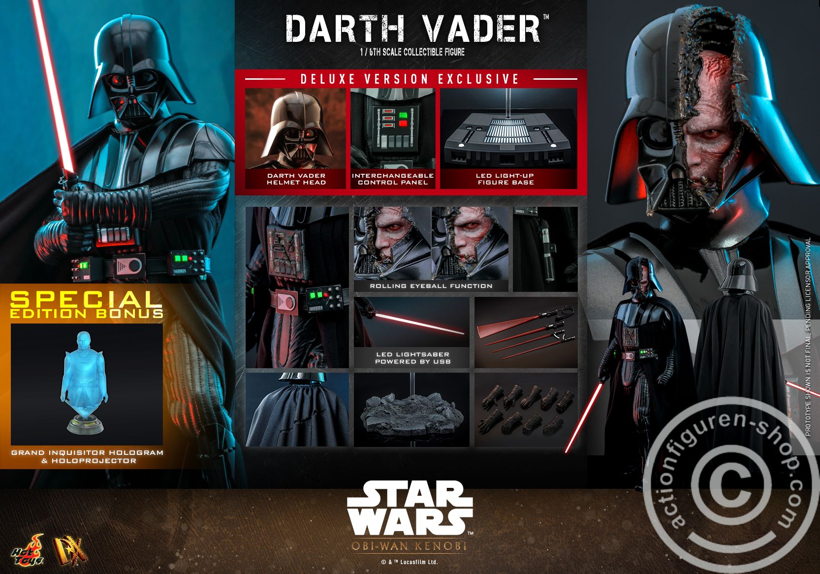Star Wars: Obi-Wan Kenobi - Darth Vader (Deluxe Version) | DX28