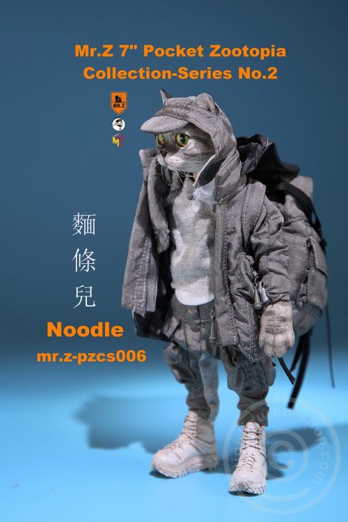 MRZpccs06-08 Noodle - 7" Pocket Zootopia Series No.2
