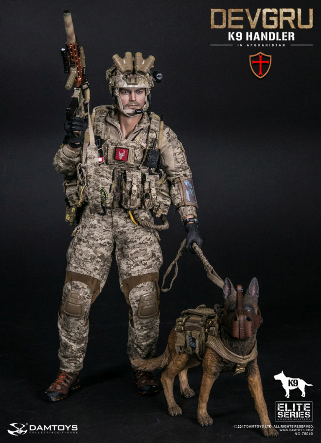 DA78040-07 DEVGRU K9-Handler in Afghanistan