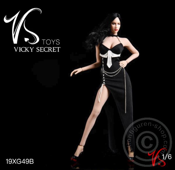VST19xG49B-08WvBkL0r1VRQZ9 Female Party Dress - black